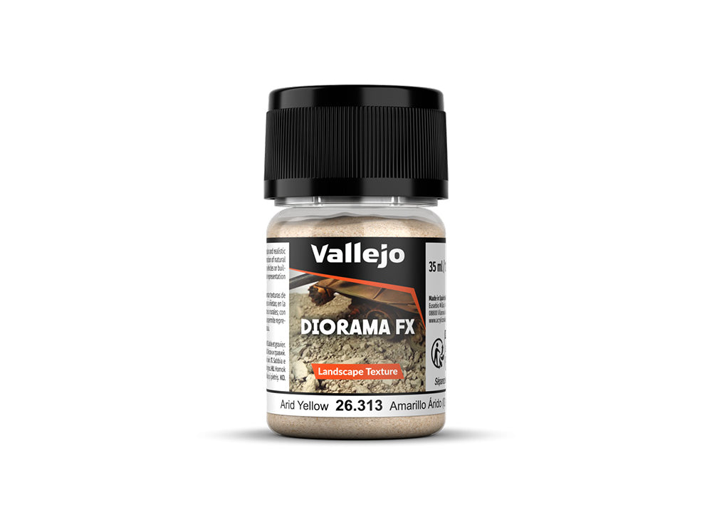 35ml Vallejo - Landscape Texture - Arid Yellow 0.1-0.6 mm