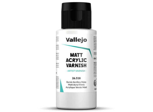 60ml Vallejo - Liquid Acrylic Varnish Matt - 60ml