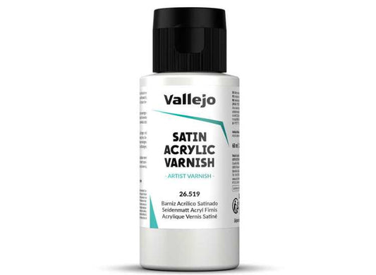 60ml Vallejo - Liquid Acrylic Varnish Satin - 60ml