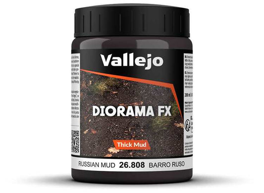 Vallejo VA26808 200ml - Diorama Thick Mud - Russian Mud