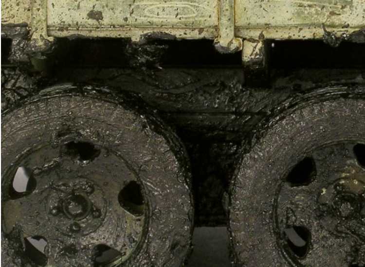 200ml Vallejo - Diorama Thick Mud -  Black Mud