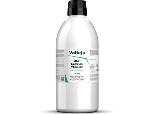 500ml Vallejo - Liquid Acrylic Varnish Matt - 500ml