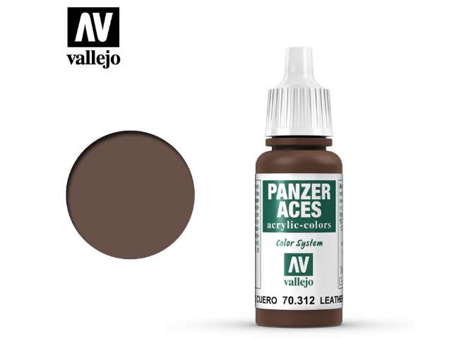 17ml Vallejo - Panzer Aces - 312 Leather Belt