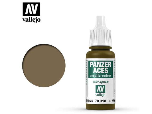 17ml Vallejo - Panzer Aces - 318 US Army Tank Crew
