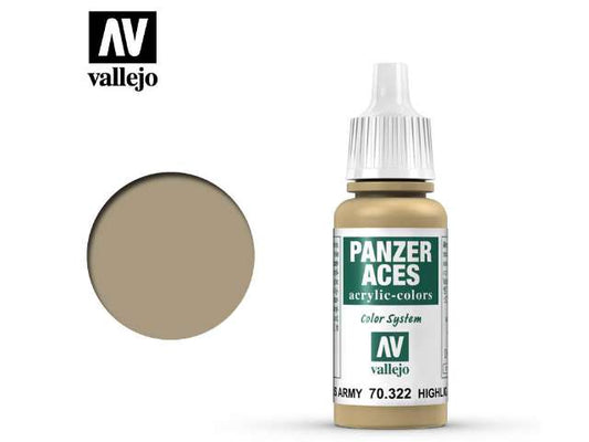 17ml Vallejo - Panzer Aces - 322 Highlight US Army Tank Crew