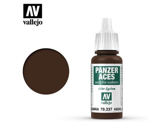 17ml Vallejo - Panzer Aces - 337 Highlight German Tank Crew (Black)
