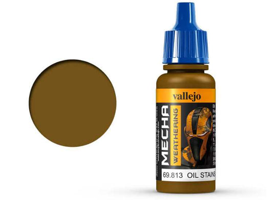 17ml Vallejo - Mecha Weathering - Oil Stains (Gloss)