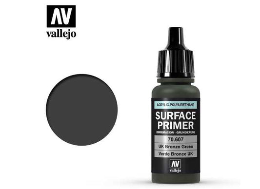17ml Vallejo - Polyurethane Primer - UK Bronze Green