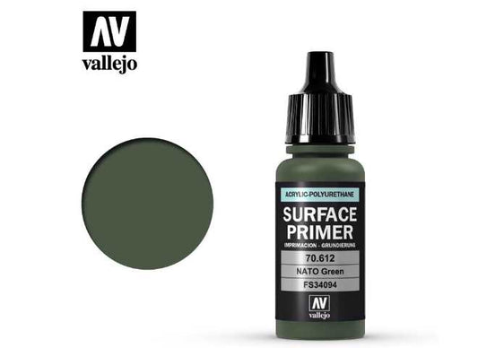 17ml Vallejo - Polyurethane Primer - Nato Green FS34094