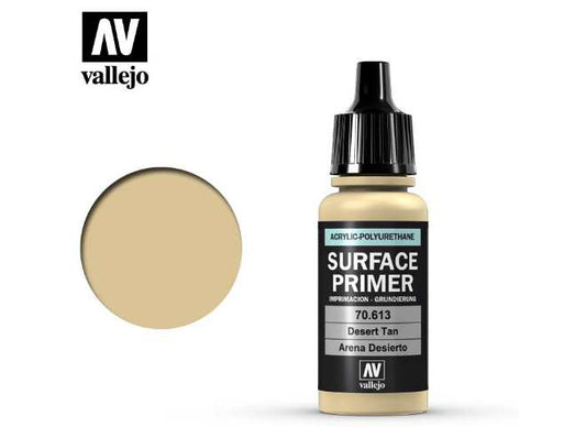 17ml Vallejo - Polyurethane Primer - Desert Tan Base