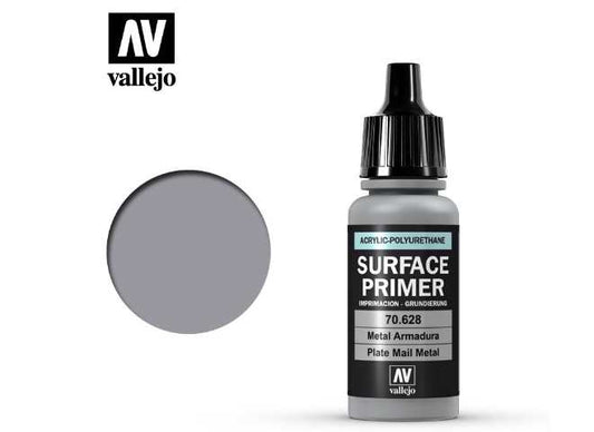 17ml Vallejo - Polyurethane Primer - Plate Mail Metal