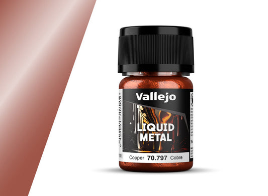 35ml Vallejo - Liquid Metal -  Copper