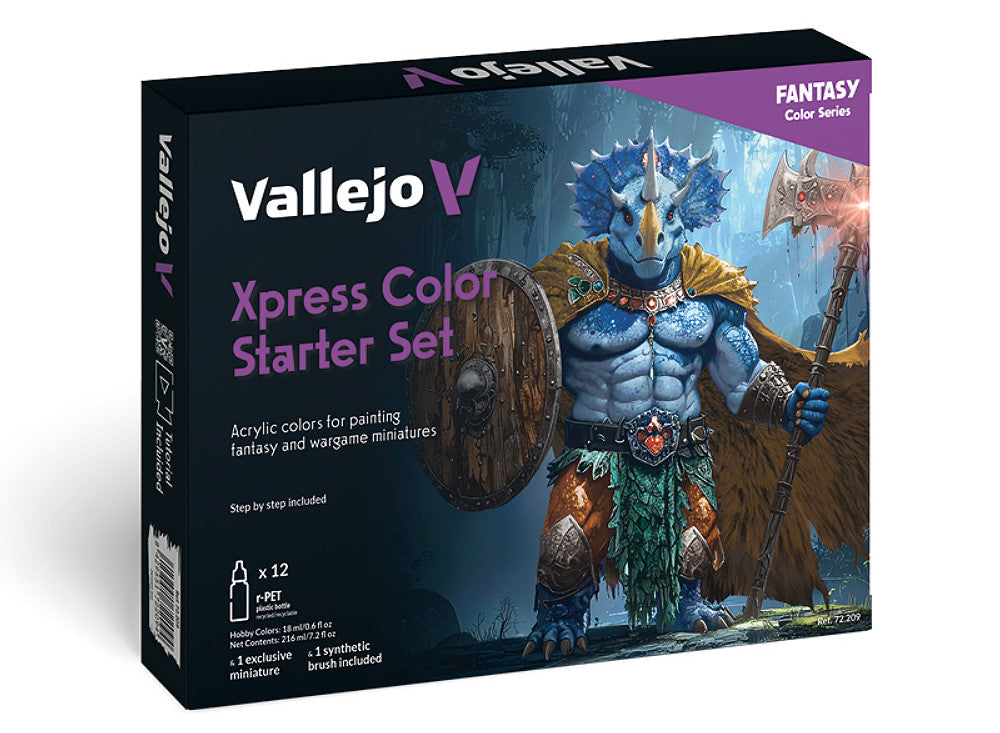 18ml x12 Vallejo - Xpress Color Starter Set