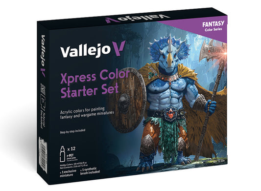 18ml x12 Vallejo - Xpress Color Starter Set