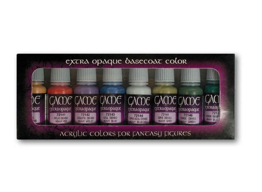17ml x8 Vallejo - Game Colour Set Extra Opaque