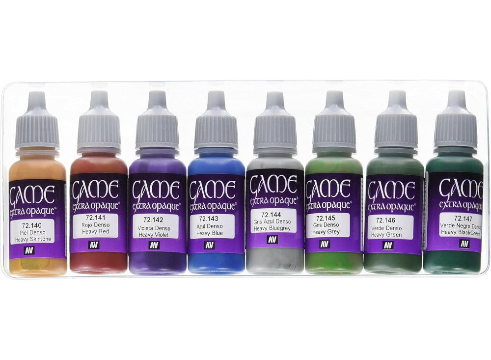 17ml x8 Vallejo - Game Colour Set Extra Opaque