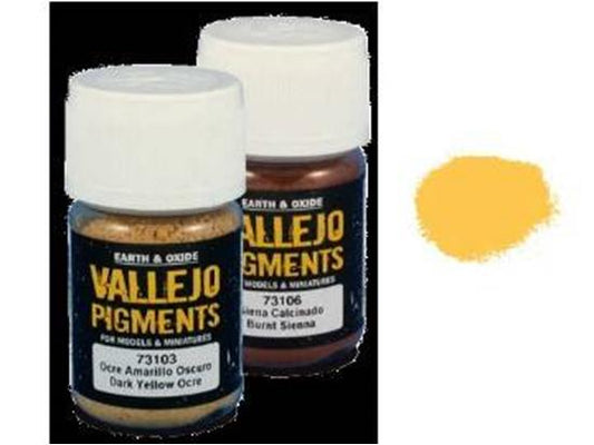 30ml Vallejo - Pigments - 73102 Light Yellow Ochre