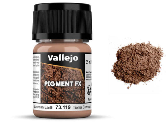 30ml Vallejo - Pigments - 73119 European Earth
