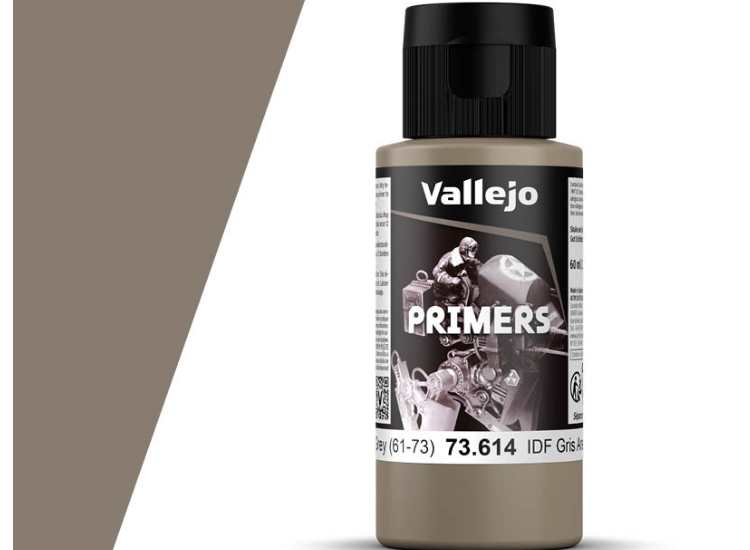 60ml Vallejo - Acrylic Primer IDF Israeli Sand Grey 61-73 FS30372