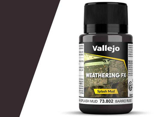 40ml Vallejo - Weathering Effects - Russian Splash Mud