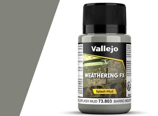 40ml Vallejo - Weathering Effects - Industial Splash Mud