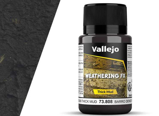 40ml Vallejo - Weathering Effects -  Russian Thick Mud