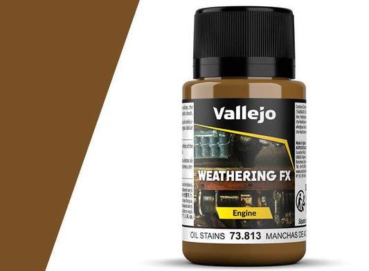 40ml Vallejo - Weathering Effects - Engine -  Oil Stains