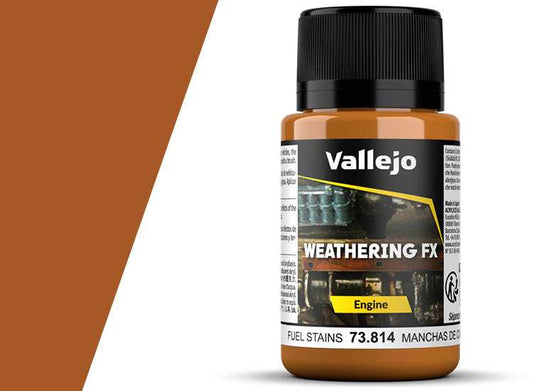 40ml Vallejo - Weathering Effects - Engine -  Fuel Stains