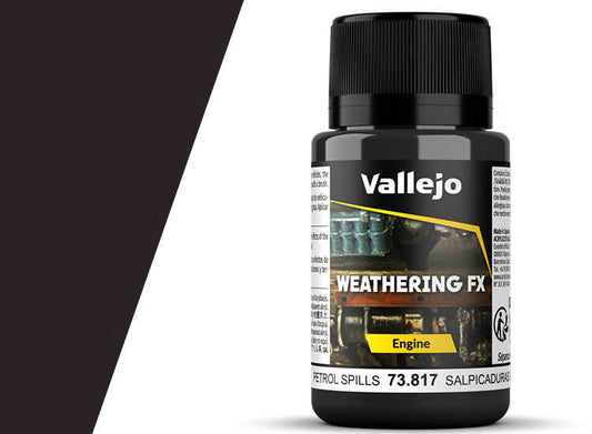 Vallejo VA73817 40ml - Weathering Effects - Engine - Petrol Spills