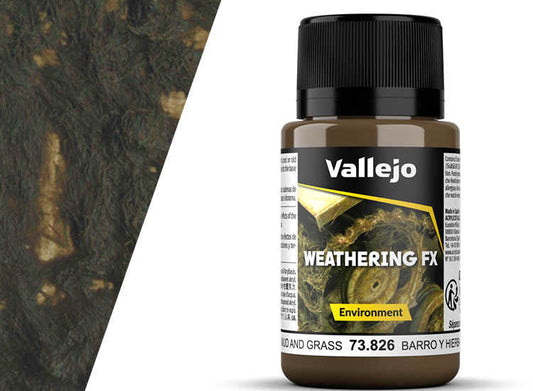 40ml Vallejo - Weathering Effects - Environment -  Mud and Grass