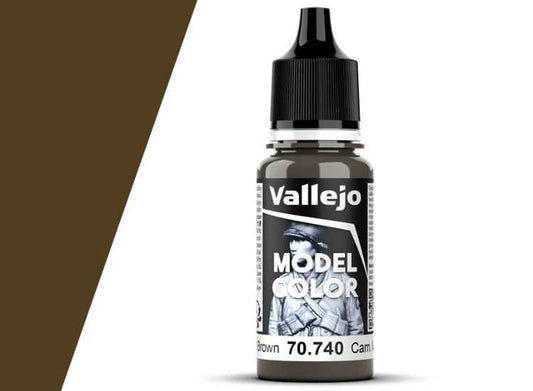 18ml Vallejo - Model Color - Camouflage Middle Brown (117)