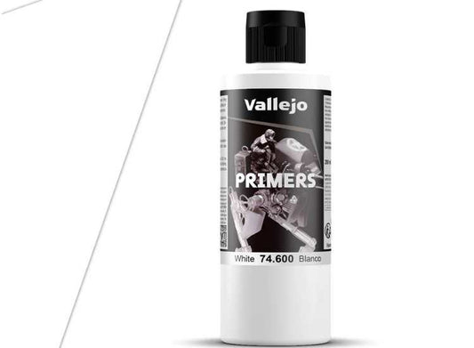 200ml Vallejo - Acrylic Polyurethane - Primer White