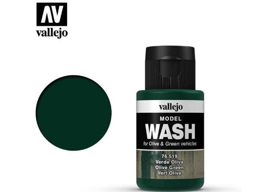 35ml Vallejo - Olive Green Wash