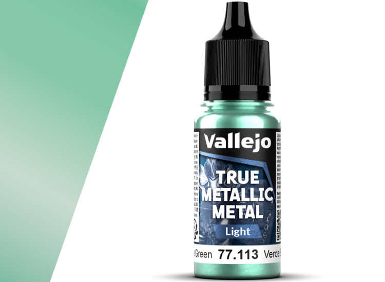 18ml Vallejo - True Metallic Metal Light - Beetle Green
