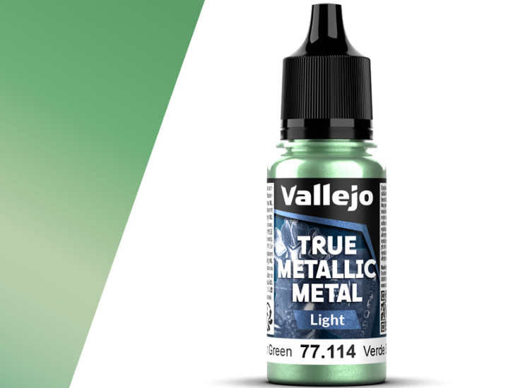 18ml Vallejo - True Metallic Metal Light - Dusken Green