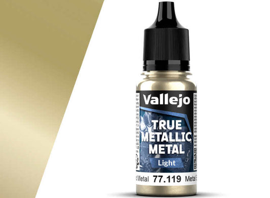 18ml Vallejo - True Metallic Metal Light - Aged Metal
