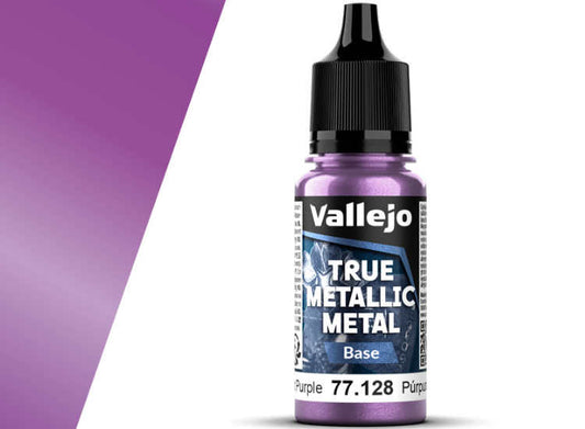 18ml Vallejo - True Metallic Metal Base -Amethyst Purple