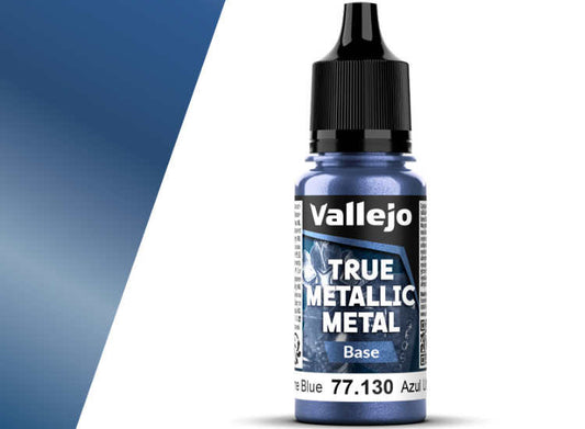 18ml Vallejo - True Metallic Metal Base - Ultramarine Blue