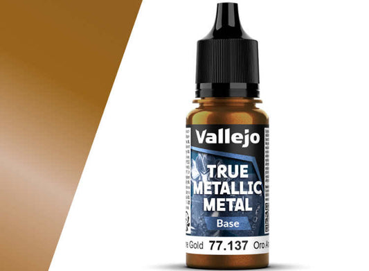 18ml Vallejo - True Metallic Metal Base - Arcane Gold