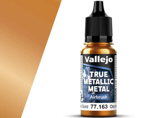 18ml Vallejo - True Metallic Metal Airbrush - Imperial Gold