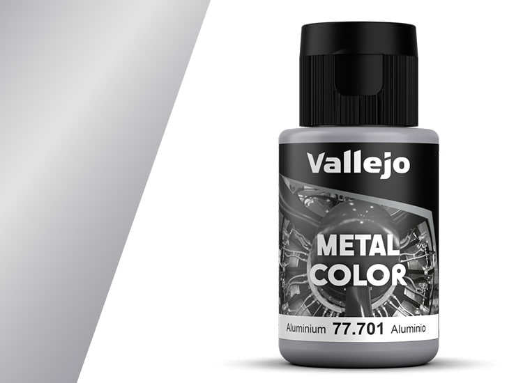 32ml Vallejo - Metal Color Airbrush Acrylic - Aluminium