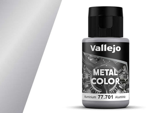 32ml Vallejo - Metal Color Airbrush Acrylic - Aluminium