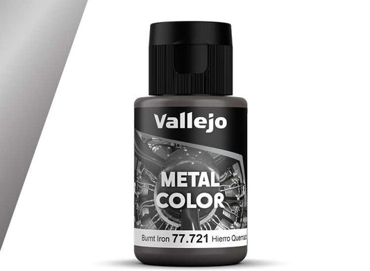 32ml Vallejo - Metal Color Airbrush Acrylic -Burnt Iron