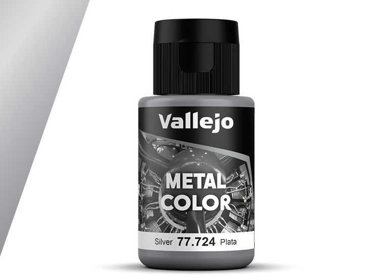 32ml Vallejo - Metal Color Airbrush Acrylic - Silver
