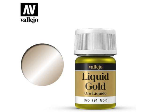 35ml Vallejo - Model Color - Metallic Gold (70791)