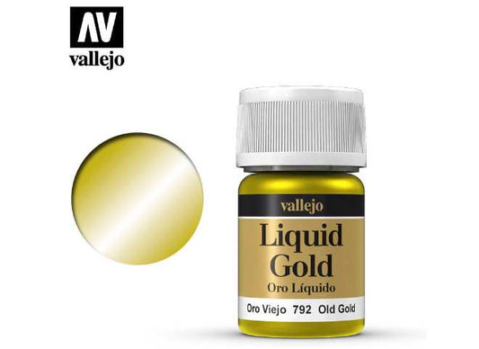 35ml Vallejo - Model Color - Metallic Old Gold (70792)
