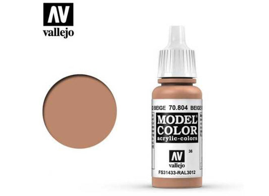 17ml Vallejo - Model Color - Beige Red (13)