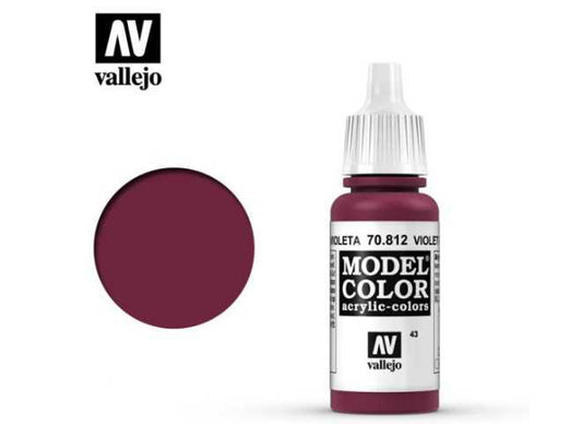 17ml Vallejo - Model Color - Violet Red (46)