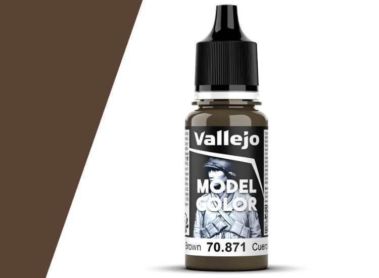 18ml Vallejo - Model Color - Leather Brown (144)