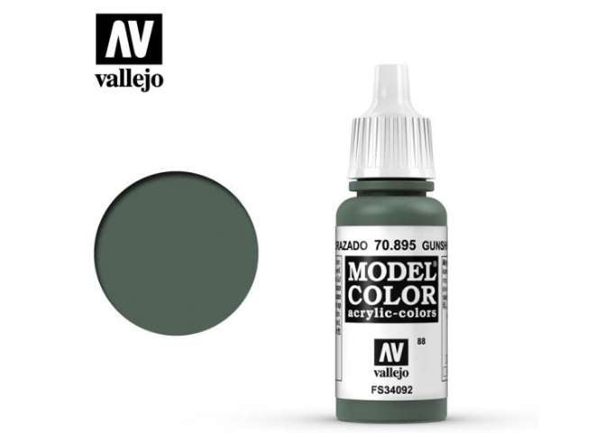 17ml Vallejo - Model Color - Gunship Green (82)